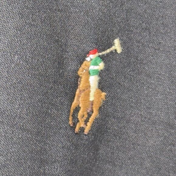 Polo Ralph Lauren Long Sleeve T-Shirt Mens 3XLT Soft Cotton Flesh Pony Black - Picture 4 of 10